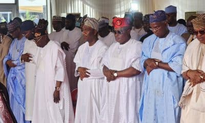 President Bola Tinubu, other dignitaries observe Eid prayers in Lagos