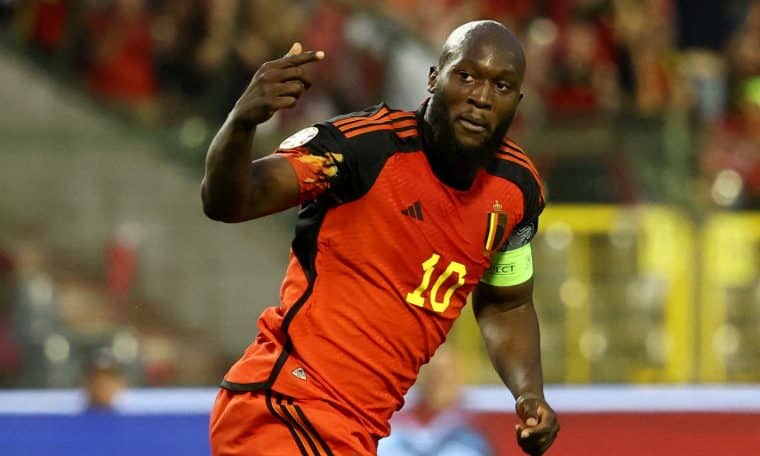 Belgium international, Romelu Lukaku.