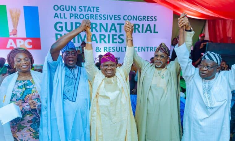 Yayi Wins Ogun APC Governorship Primary