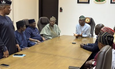 PDP delegation visits Governor Seyi Makinde in Oyo State