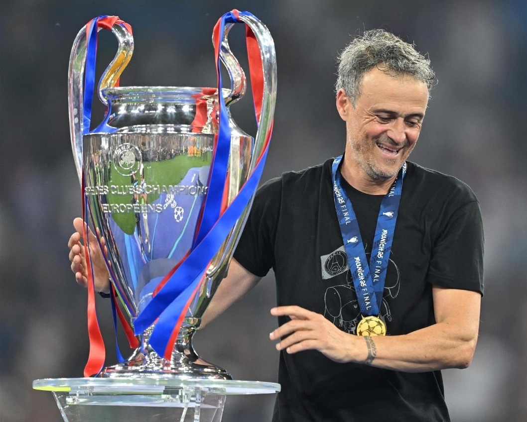 PSG manager, Luis Enrique.