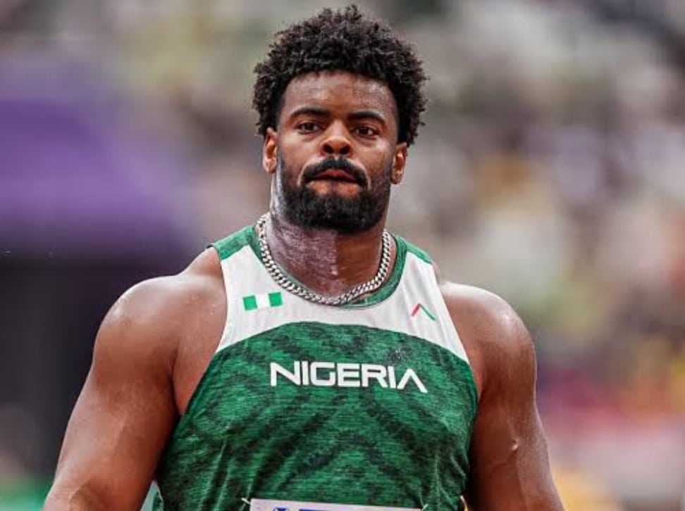 Nigeria's shot put star, Chukwuebuka Enekwechi