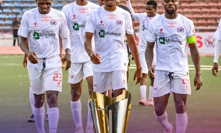 File photo of Enugu Rangers players