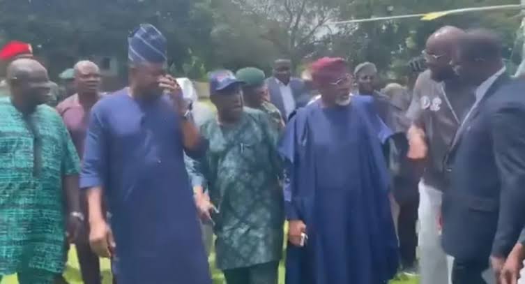 President Bola Ahmed Tinubu's delegation visits Oyo State