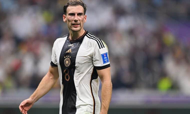 Germany international d Leon Goretzka