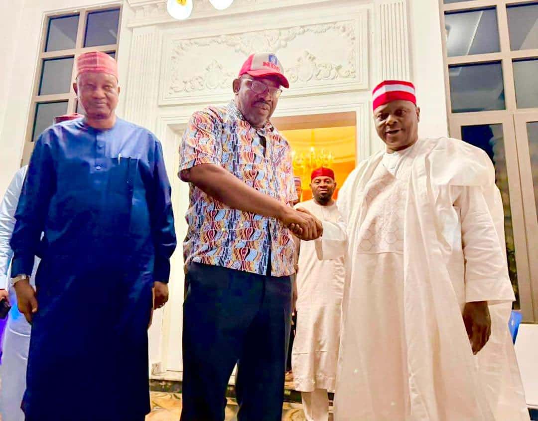 Aminu Gwarzo, Seriake Dickson and Rabiu Musa Kwankwaso
