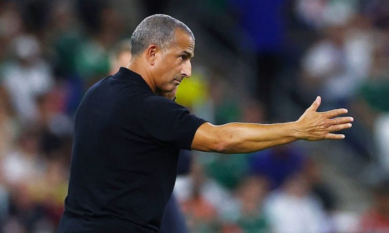 Outgoing Tunisia head coach, Sabri Lamouchi