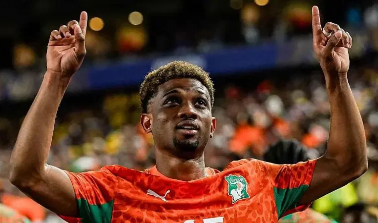 Ivory Coast international, Amad Diallo celebrate after scoring against Ecuador in their 2026 FIFA World Cup opener.