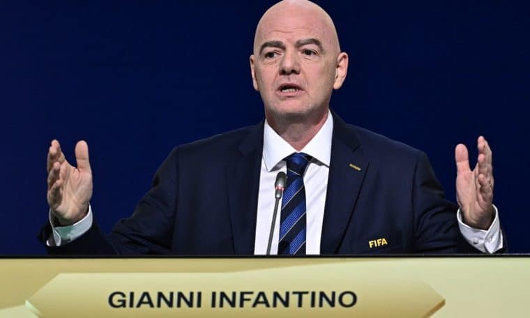 FIFA President, Gianni Infantino