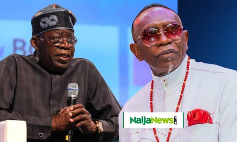 L-R: President Bola Tinubu and Pastor Ayo Oritsejafor