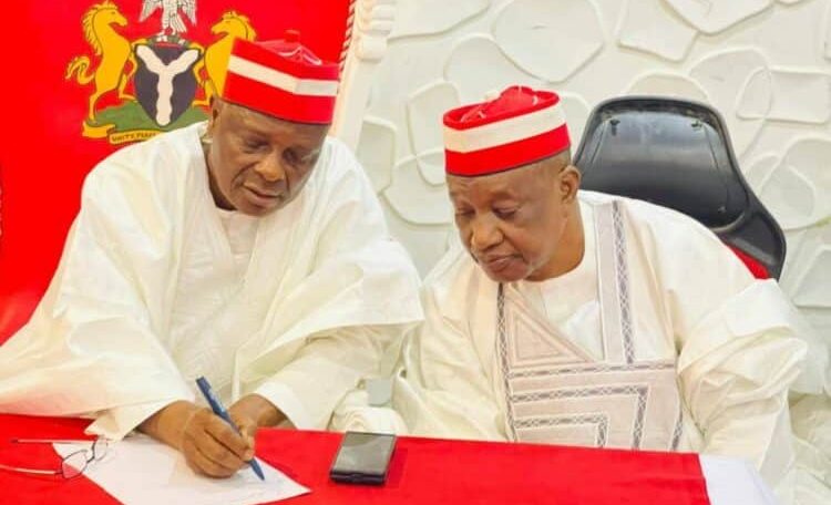 Aminu Abdussalam Gwarzo and Rabiu Musa Kwankwaso