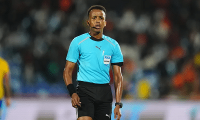 Somali referee Omar Artan