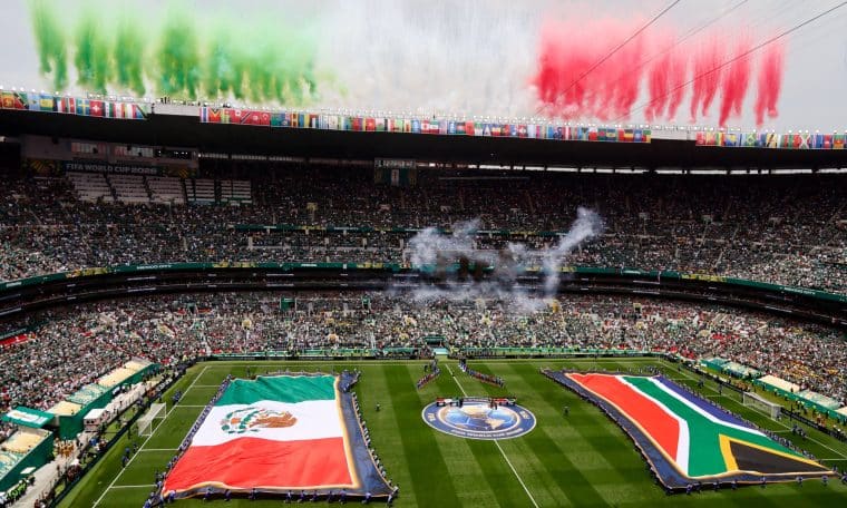 Mexico City Stadium before the 2026 FIFA World Cup clash between Mexico and South Africa kicked off on Thursday, June 11.