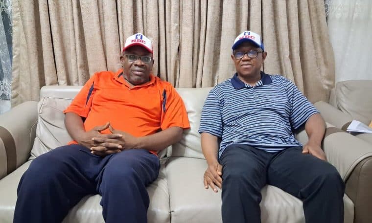 Seriake Dickson and Peter Obi