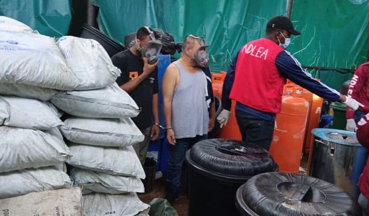 NDLEA operatives bursts meth lab