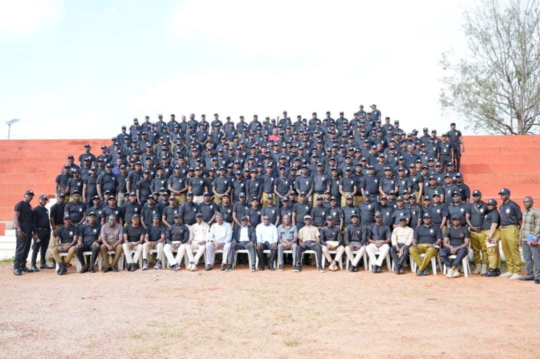 NDLEA personnel at the agency's first arms training session in Jos on Monday, June 29, 2026.