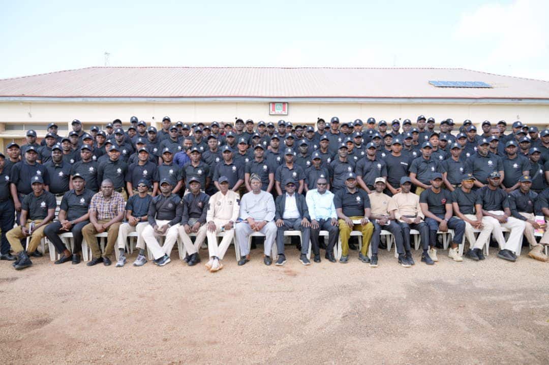 NDLEA personnel at the agency's first arms training session in Jos on Monday, June 29, 2026.
