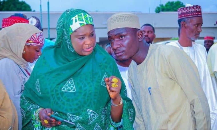 FCT Minister of State, Dr. Mariya Mahmoud Bunkure and Hon. Bin Usman Rano