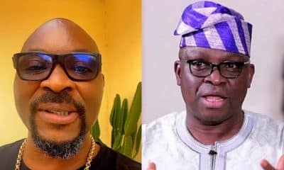 Isaac Fayose and former Governor, Ayodele Fayose