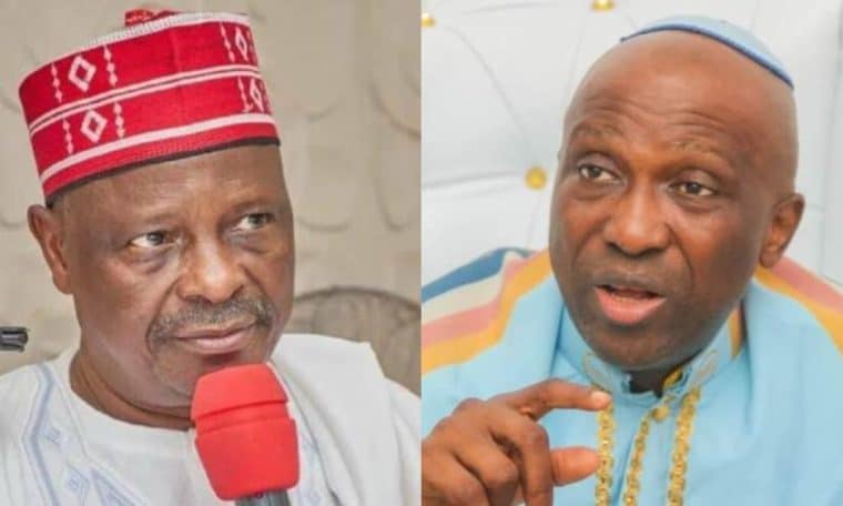 L-R Rabiu Kwankwaso and Primate Ayodele