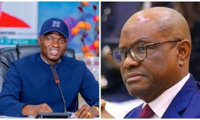 Francis Nwifuru and Nyesom Wike