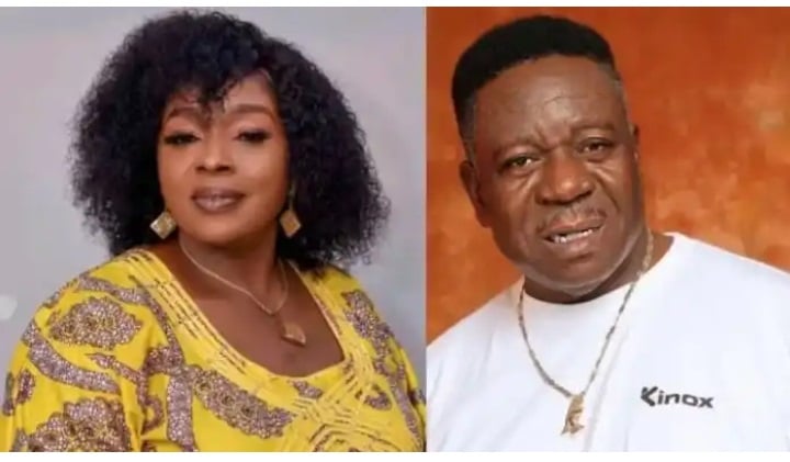 Nollywood Actress, Rita Edochie and Late Mr Ibu