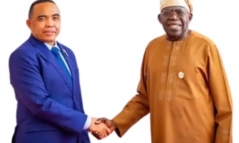 President Bola Tinubu & President of Madagascar, Colonel Michaël Randrianirina.