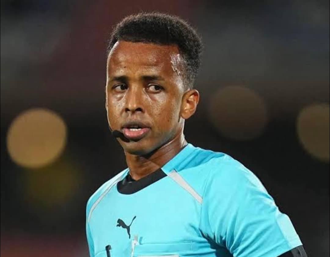 Somali referee Omar Artan