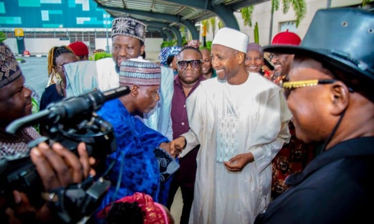 Ambassador Shehu Ilu Barde arrives in Ghana
