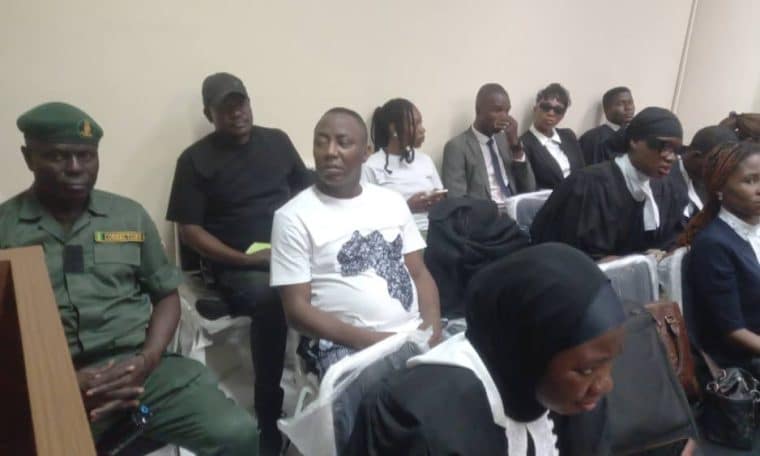 Omoyele Sowore in court