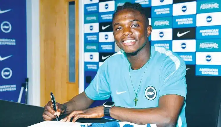 Brighton's new signing, Zadok Yohanna