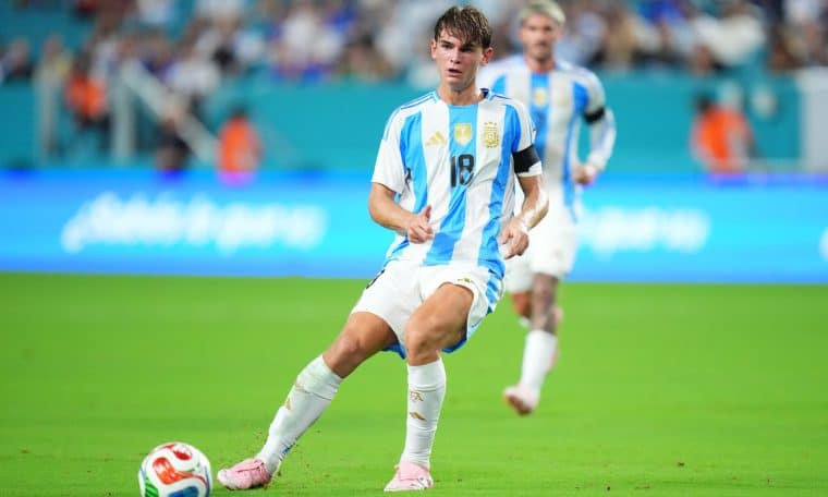 Argentine youngster, Nico Paz.