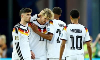 German players were dejected after Paraguay ended their 2026 FIFA World Cup journey.