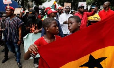 Protests rock Ghana