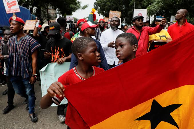 Protests rock Ghana