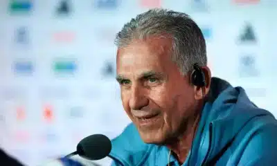 Ghana's head coach, Carlos Queiroz