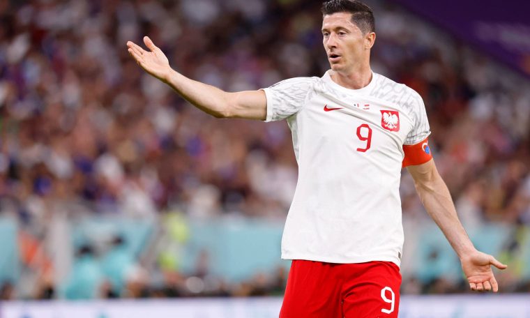 Poland international Robert Lewandowski