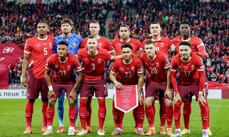 Switzerland man's football national team.