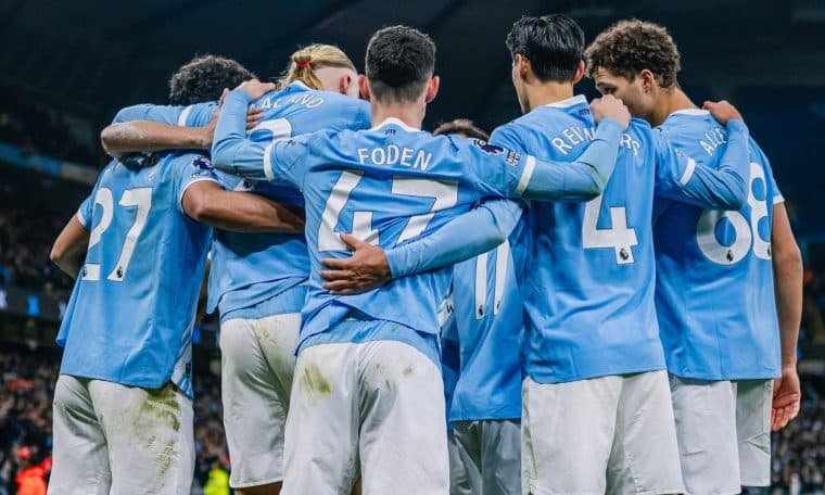Manchester City players