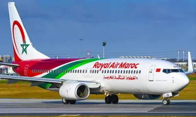 A Royal Air Maroc Plane On The Tarmac