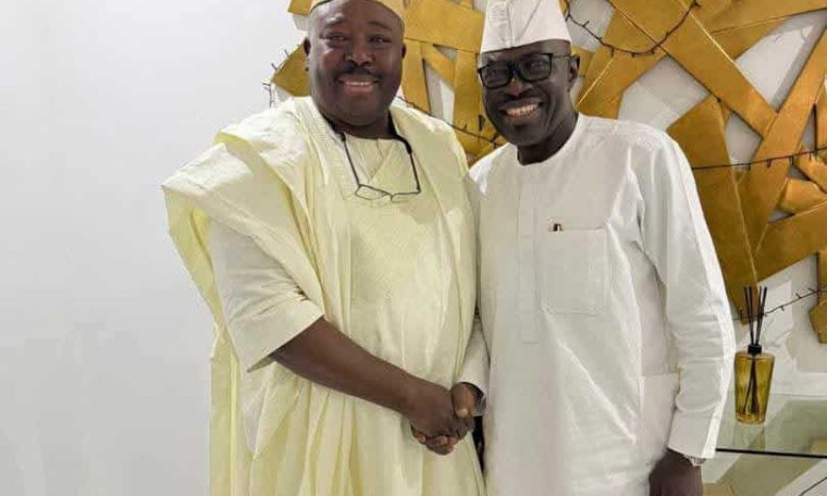 APC Gov Candidate, Sarafadeen Alli and PDP Exco, Taofeek Arapaja