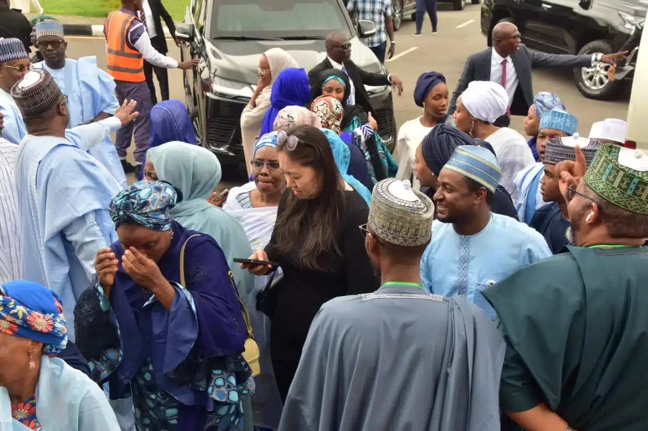 Photos: Dignitaries, Associates, Family Storm Abuja For Buhari’s One-year Remembrance