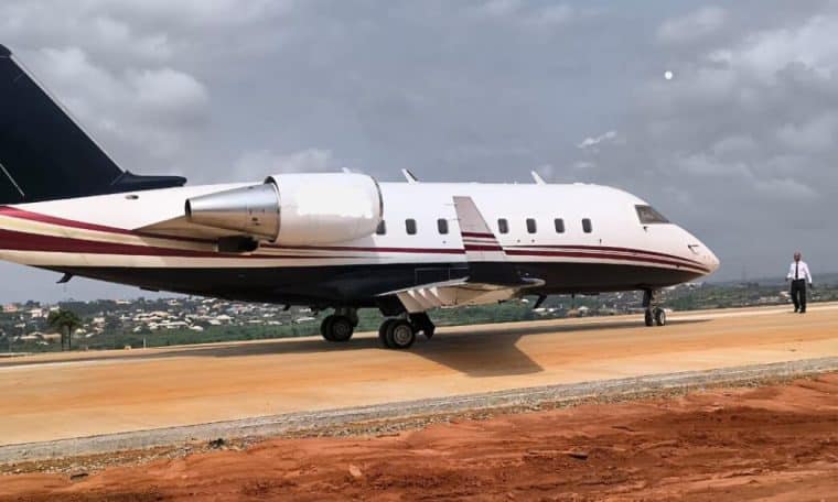 Aircraft incident near the Asaba Airport in Delta State