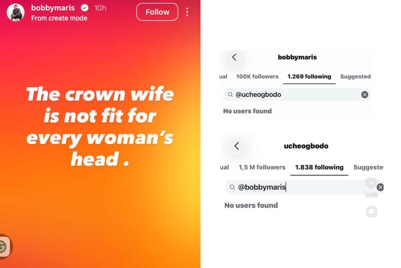 Uche Ogbodo’s Husband, Bobby Fires Shot Amid Speculation Of Trouble In Their Marriage