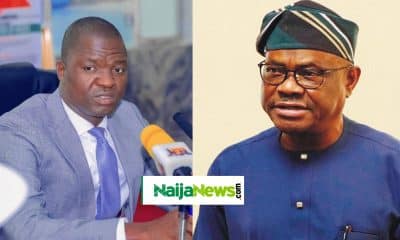 Ebonyi State Governor Francis Nwifuru and FCT Minister Nyesom Wike