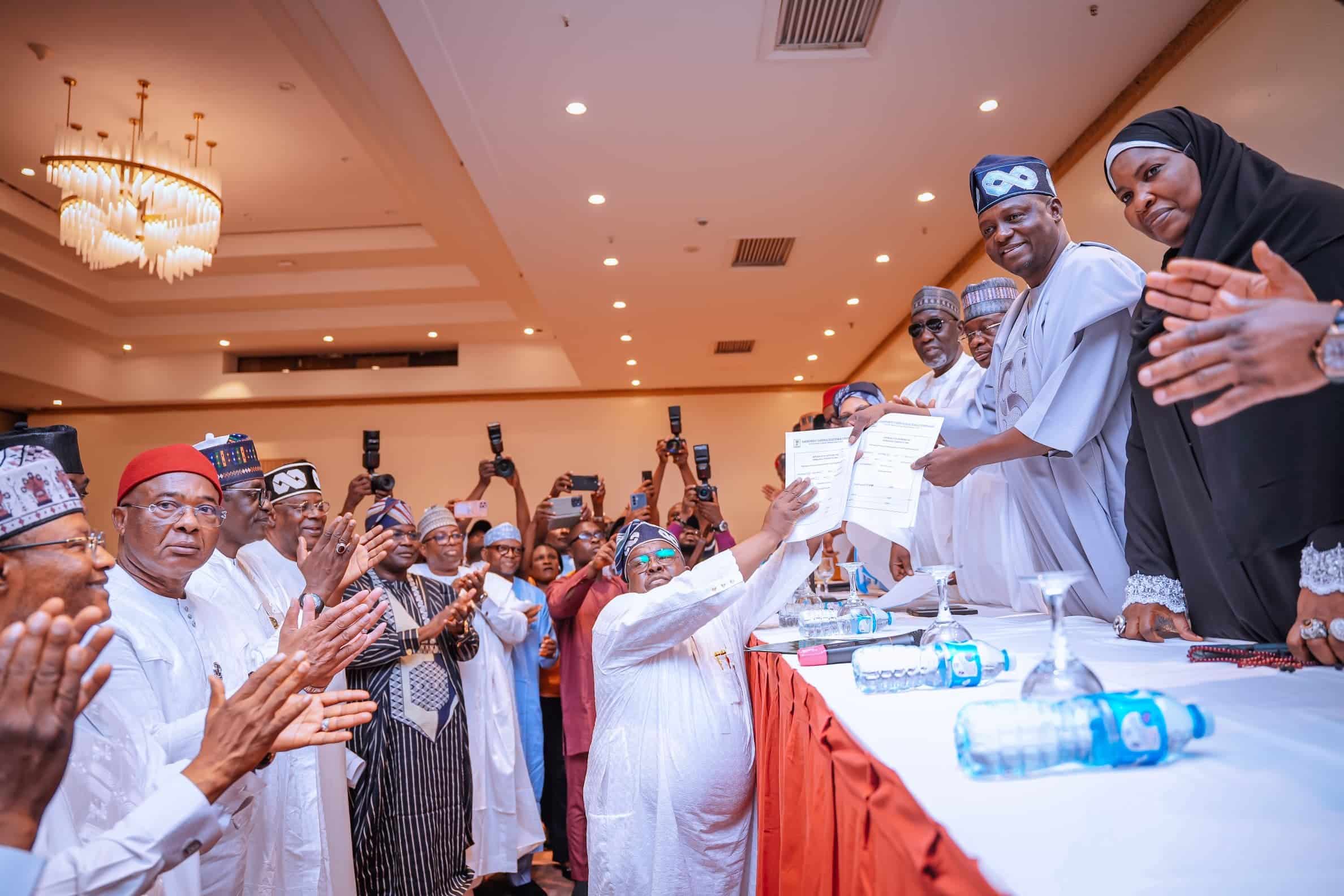 APC Announces Tinubu’s Running Mate For 2027 Election