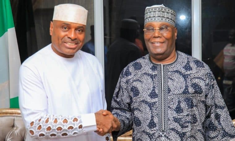 Kenneth Okonkwo and Atiku Abubakar