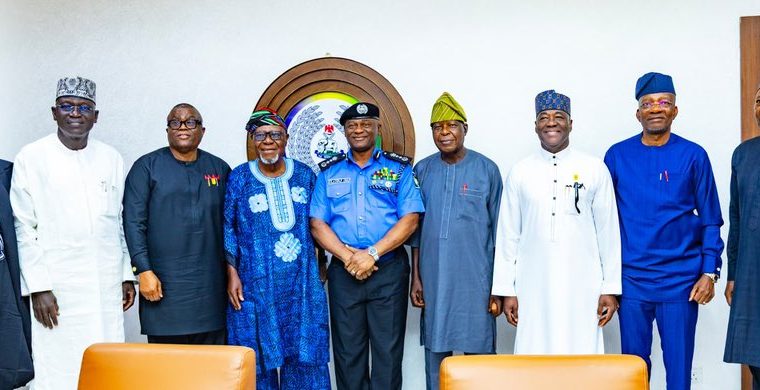 IGP Tunji Disu holds meeting with former IGPs