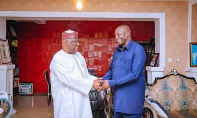 APC National Chairman, Professor Nentawe Yilwatda and Senator Rufai Sani Hanga