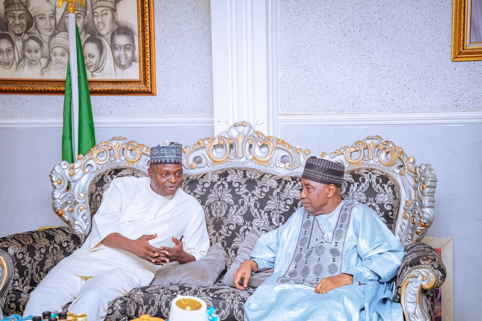 APC National Chairman, Nentawe Yilwatda and Senator Kabiru Gaya